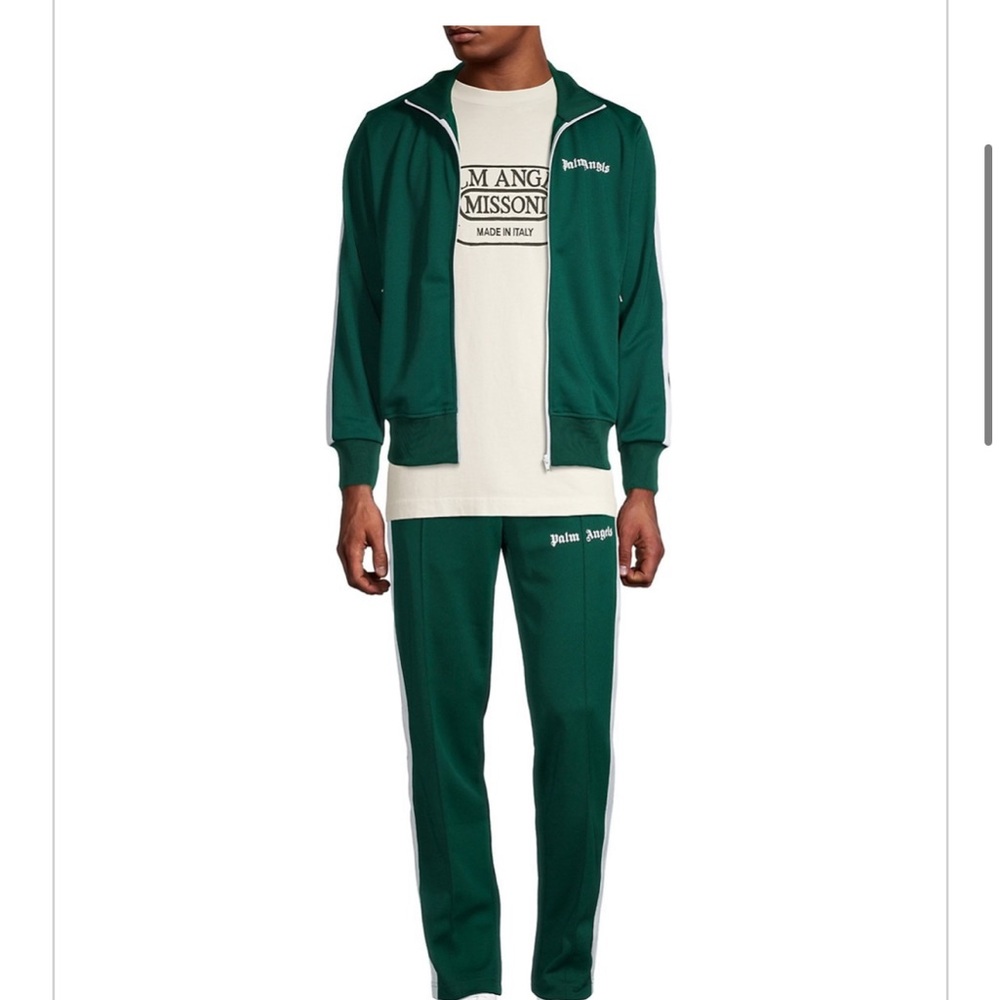 Palm angels track jacket & pants the sweatsuit was never worn brand new
